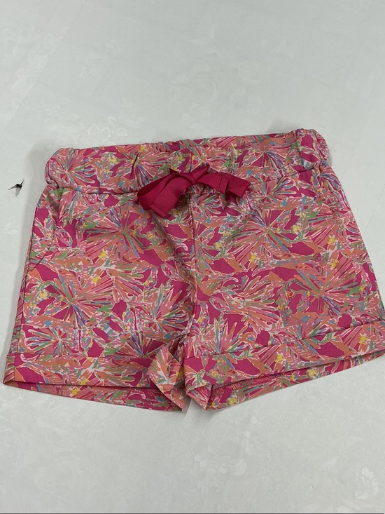 Garb Other - Girls' Pink Floral Drawstring Shorts